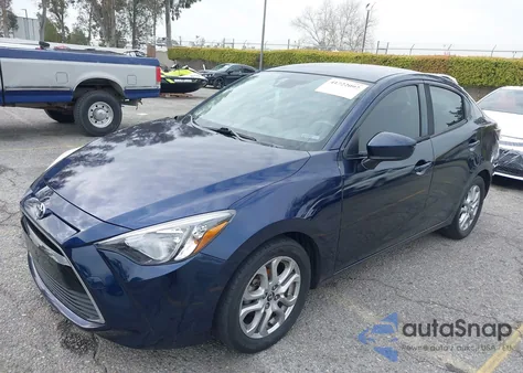 2017 Toyota Yaris Ia из США, поврежденный, VIN 3MYDLBYV6HY185047